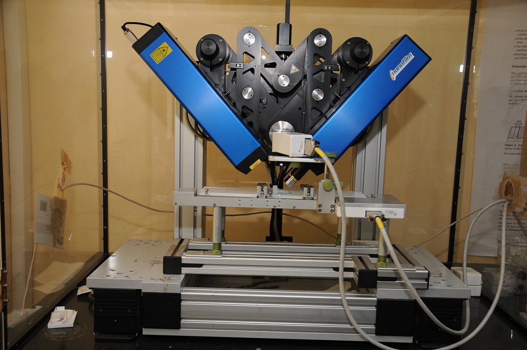 Single Wavelength Null Imaging Ellipsometry